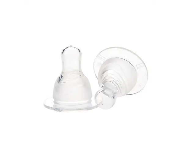 Set 2 tetine silicon super fin Minut Baby 3+