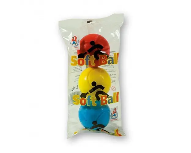 Set 3 mingi burete 7 cm PS Androni Giocattoli