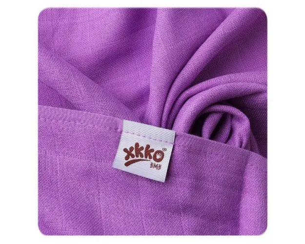 Set 3 museline din bambus 70x70cm Red Sky Mix XKKO