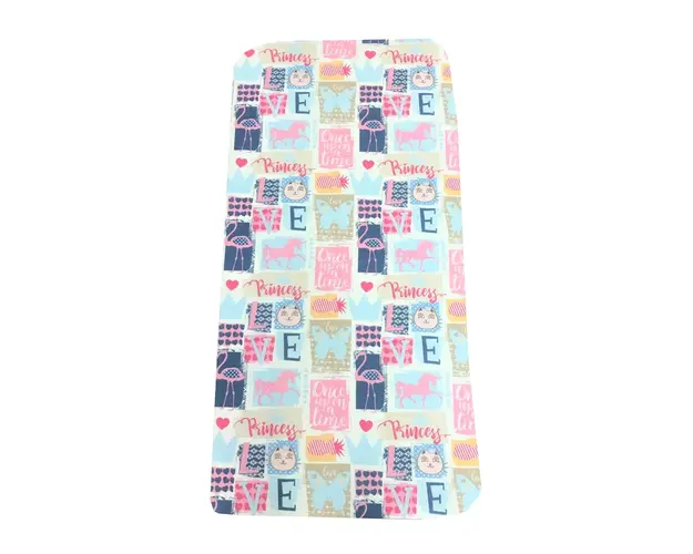 Set 3 piese paturica cu cearsaf si pernuta 140x70 cm Princess