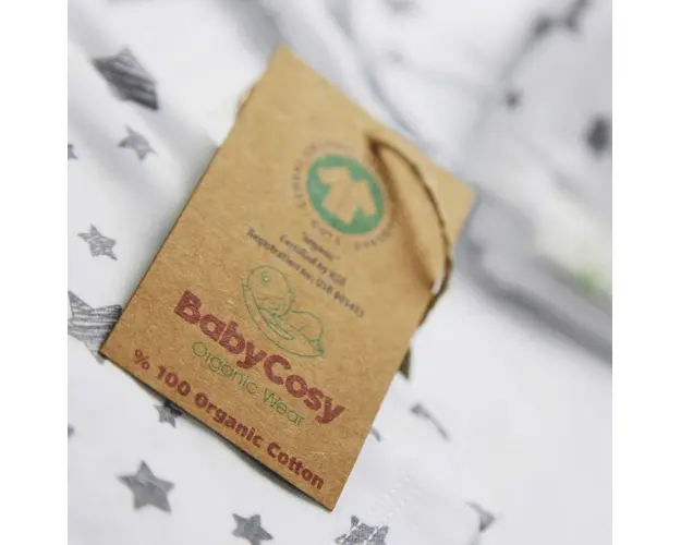 Set 3 prosopele din bumbac organic BabyCosy 30x40cm