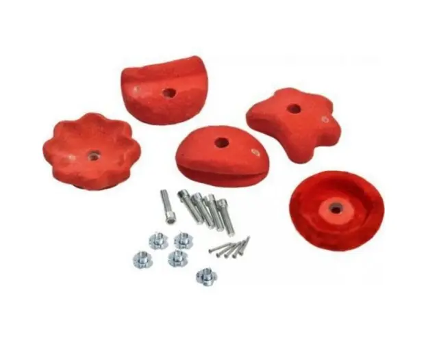 Set 5 pietre de catarat escalada mari rosu KBT