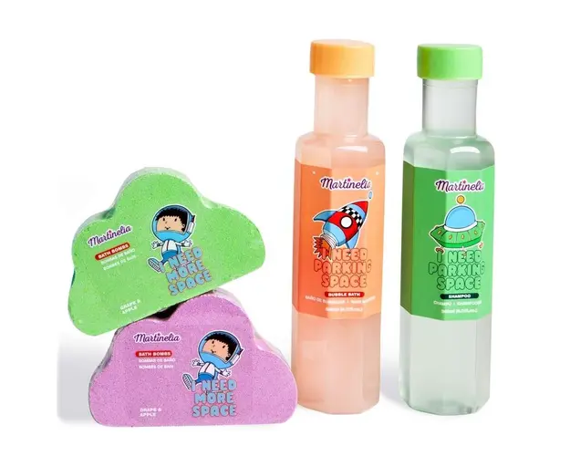Set 5 produse de baie pentru copii I Need More Space Martinelia