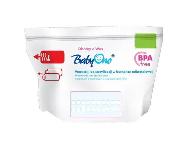 Set 5 pungi pentru sterilizarea biberoanelor la microunde Baby Ono