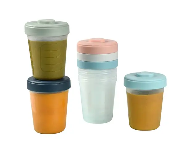 Set 6 recipiente hrana Beaba 6x250 ml