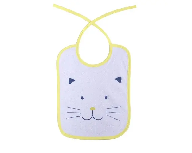 Set 7 bavete bumbac ambele fete 20 x 25,5 cm inchidere cu snur baieti