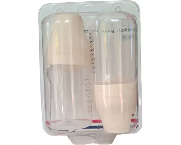 Set biberoane pentru stocare lapte matern