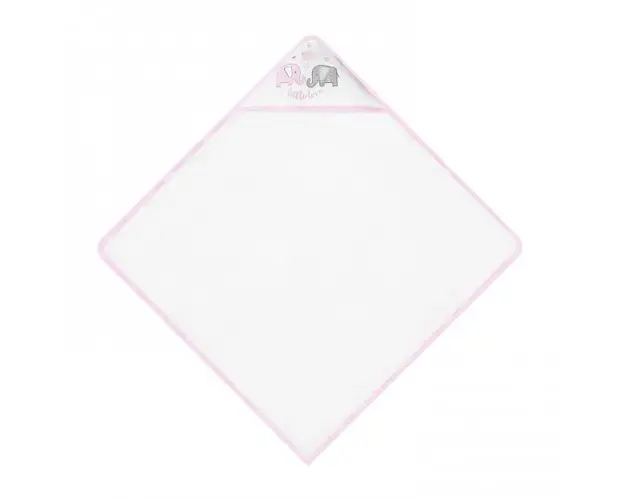 Set cadou bebelusi cu 5 mini prosopele si prosop de baie cu gluga Little Love