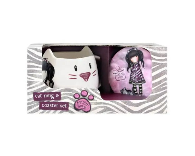 Set cadou cana si suport Gorjuss Ruby Wild