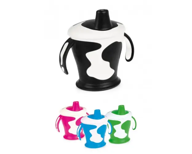 Set cana 250 ml cu lingurita de hranire cadou Canpol Babies negru