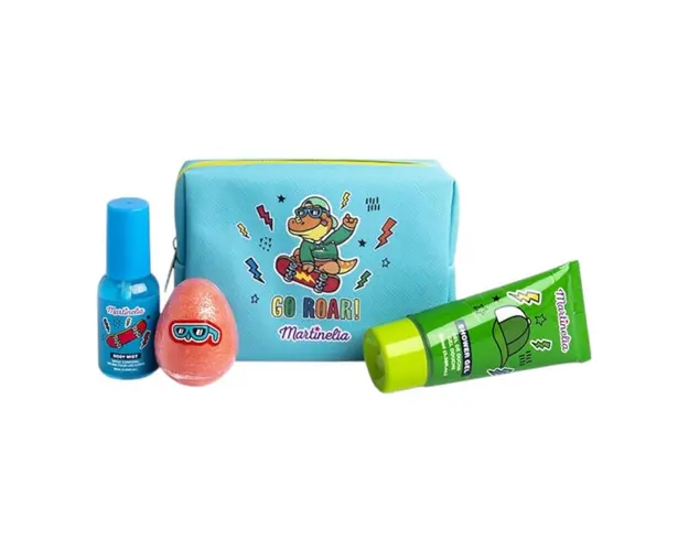 Set de baie pentru copii Coolest Dino Martinelia