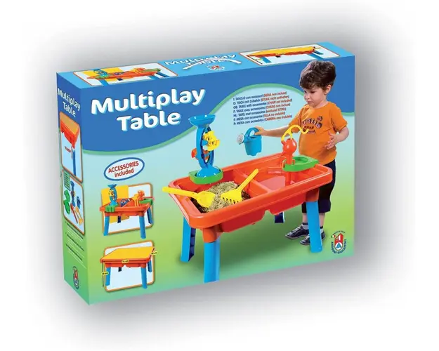 Set de joaca Androni Giocattoli pentru apa si nisip cu accesorii Multiplay