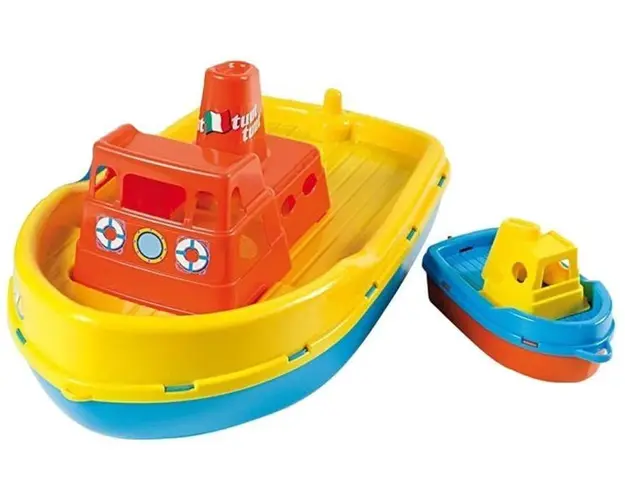 Set jucarii de baie Androni Giocattoli Feribot si barca