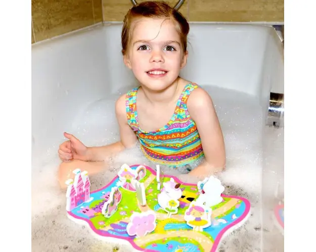 Set de joaca pentru baie Lumea unicornilor