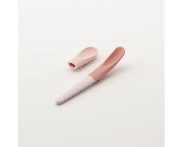 Set de lingurite 2 in 1 bebelusi Miniware Pre2PRO Pink Antioxidant