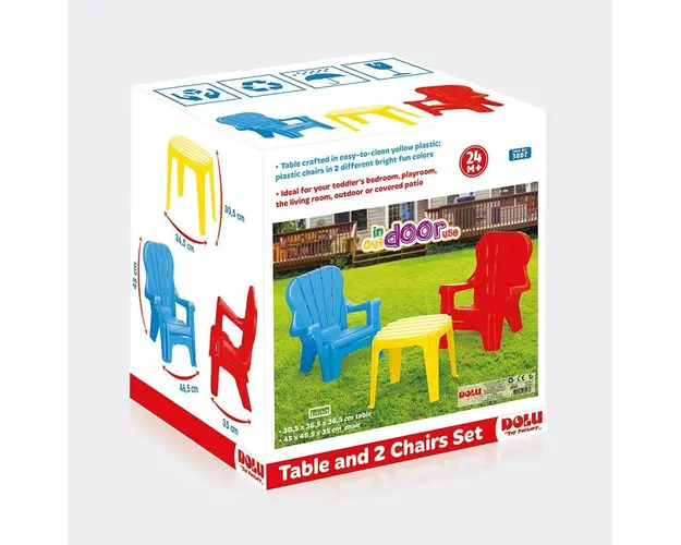 Set de masa cu scaune