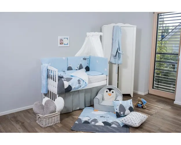Set de pat pentru bebelusi Sky Story 6 piese