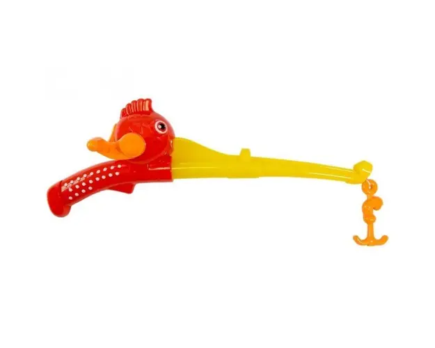 Set de pescuit undita pentru copii cu pestisori LeanToys