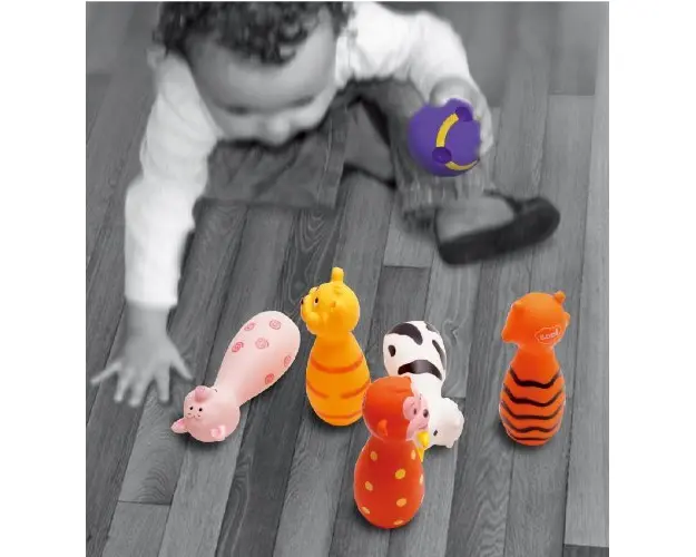 Set de popice Soft cu animalute Ludi