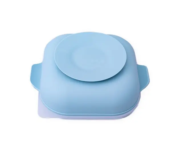 Set diversificare complet Oaki pentru copii din silicon Bleu