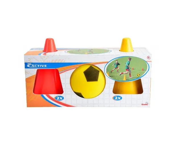 Set fotbal cu jaloane Androni Giocattoli