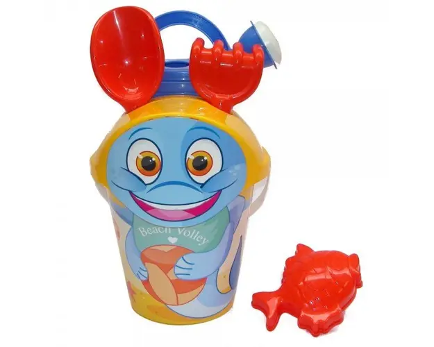 Set galetusa Androni Delfin cu accesorii plaja