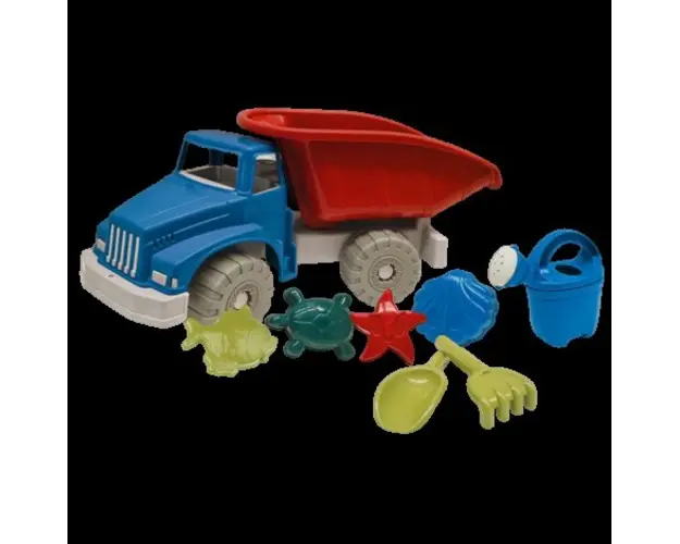 Set jucarii apa si nisip cu basculanta stropitoare forme si unelte Recycled