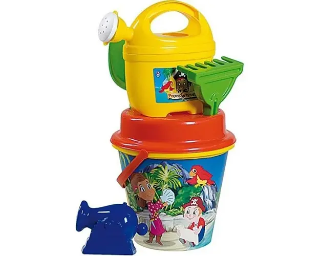 Set jucarii apa si nisip cu troler Piratii