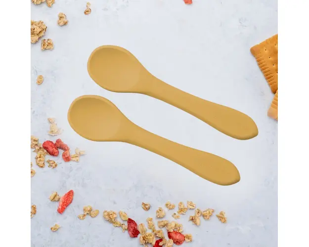 Set lingurite din silicon AppeKids Honey