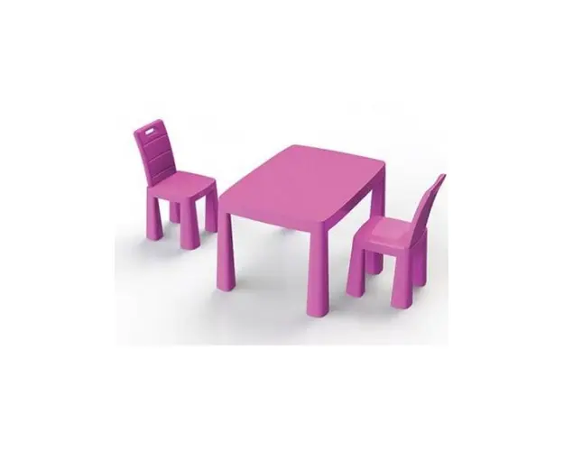 Set masa copii si scaune 04683 roz