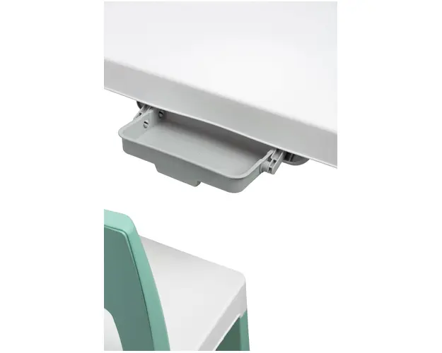 Set masuta cu scaunele pentru copii Toyz Monti menta