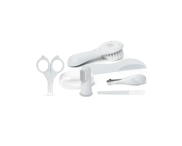 Set ingrijire bebelusi cu 6 piese Dreams verde