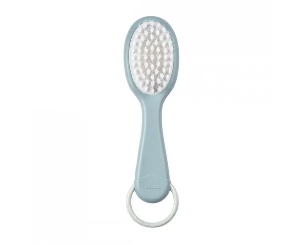 Set perie si pieptene Beaba Green Blue