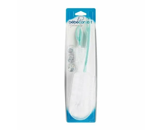 Set perii pentru biberon cu gat larg si tetina Bebe Confort