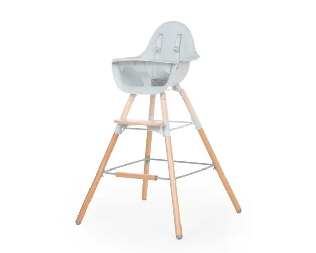 Set picioare cu suport pentru scaun de masa Childhome Evolu NaturalMenta