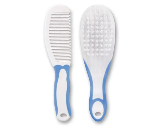 Set pieptan cu perie blue