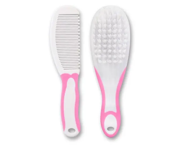 Set pieptan cu perie pink