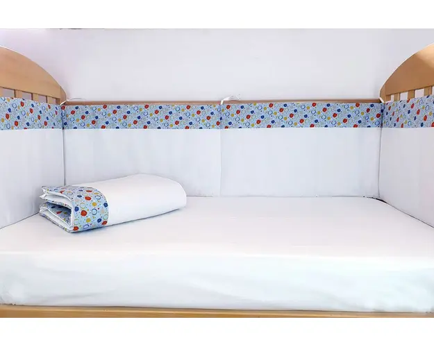 Set protectii patut 60 x 120 cm Dansul Bulinelor