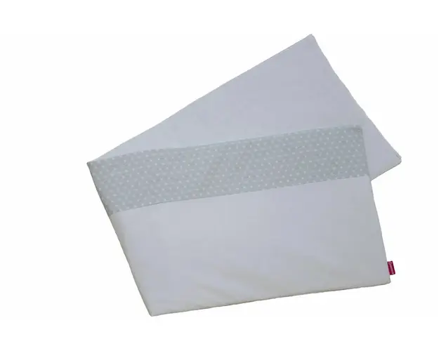 Set protectii patut Shiny KidsDecor din bumbac 60x120 cm