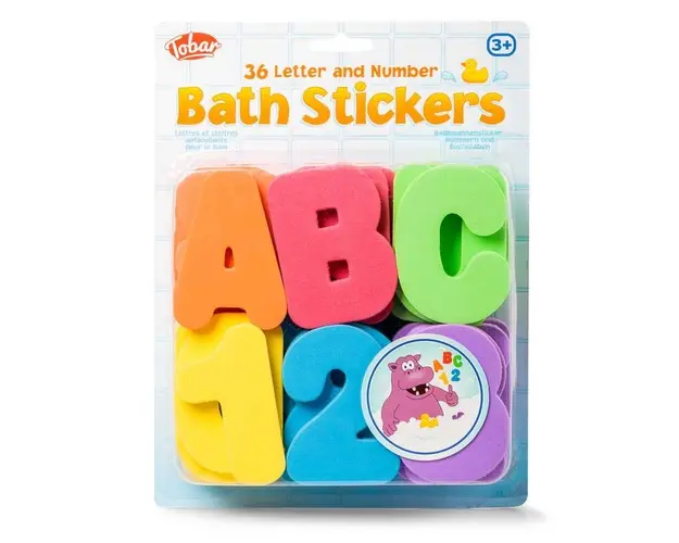 Set stickere din spuma pentru baie