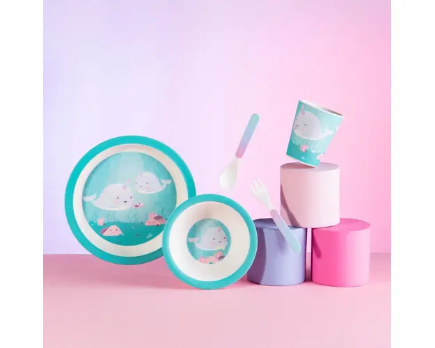 Set tacamuri Sass and Belle din bambus Alma