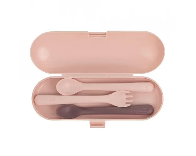 Set tacamuri ergonomice pentru copii Terra Blush Miniland