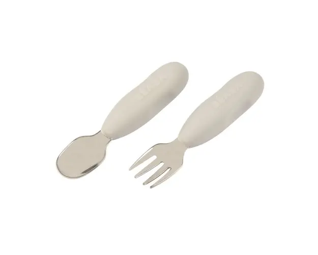 Set tacamuri inox Beaba velvet grey