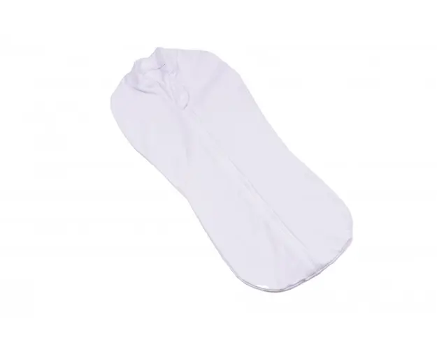 Sistem de infasat bumbac organic alb 0-3 luni