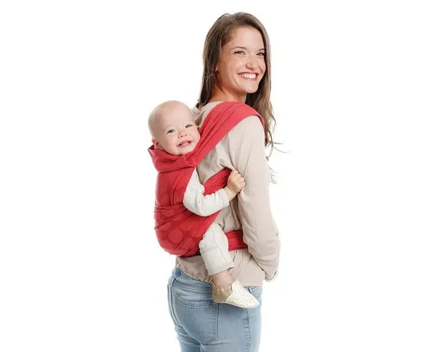 Sistem de purtare MeiTai Jacquard BB-Tai Babylonia Red Chilli