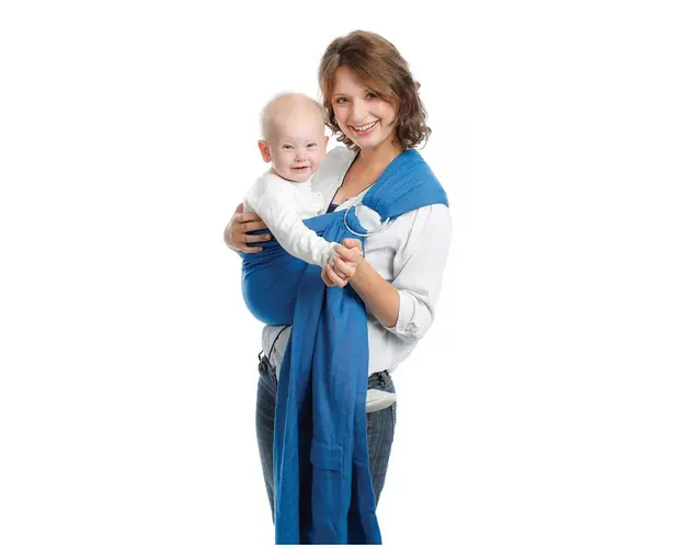 Sistem de purtare sling trend BB-Sling Babylonia Campanula Blue