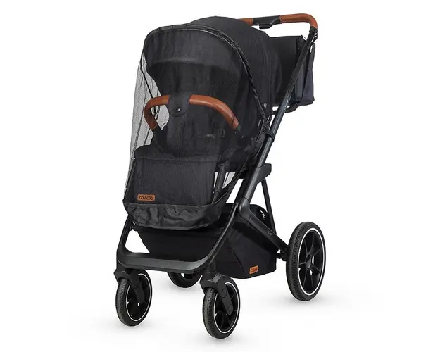 Sistem modular 3 in 1 Coccolle Nessia Diamond black + Scoica auto Coccolle Knox Anthracite
