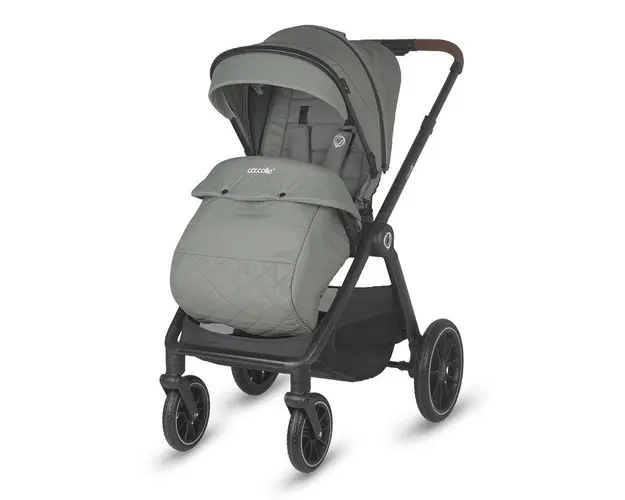 Sistem modular 3 in 1 Coccolle Aspen Moss green + scoica auto Coccolle Knox Greystone i-Size