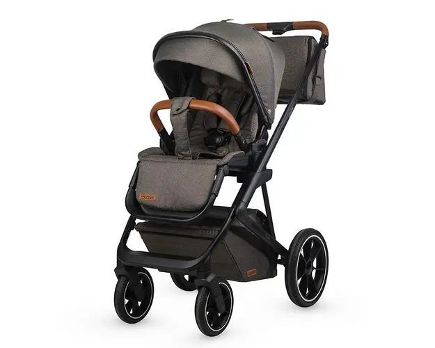 Sistem modular 3 in 1 Coccolle Nessia Anthracite + Scoica auto Coccolle Knox Anthracite