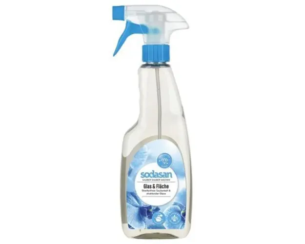 Solutie bio de curatare a geamurilor 500ml Sodasan